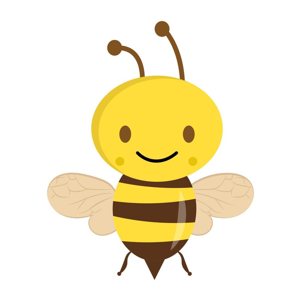 conceptos de dibujo de abejas vector