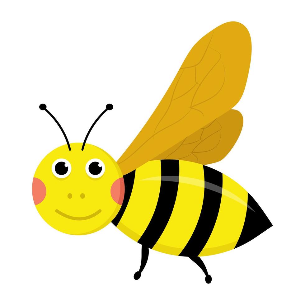 conceptos de dibujo de abejas vector