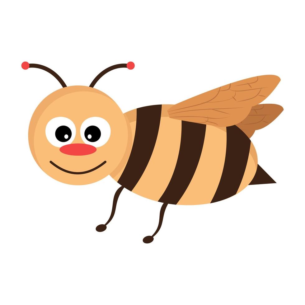 conceptos de abejas traviesas vector