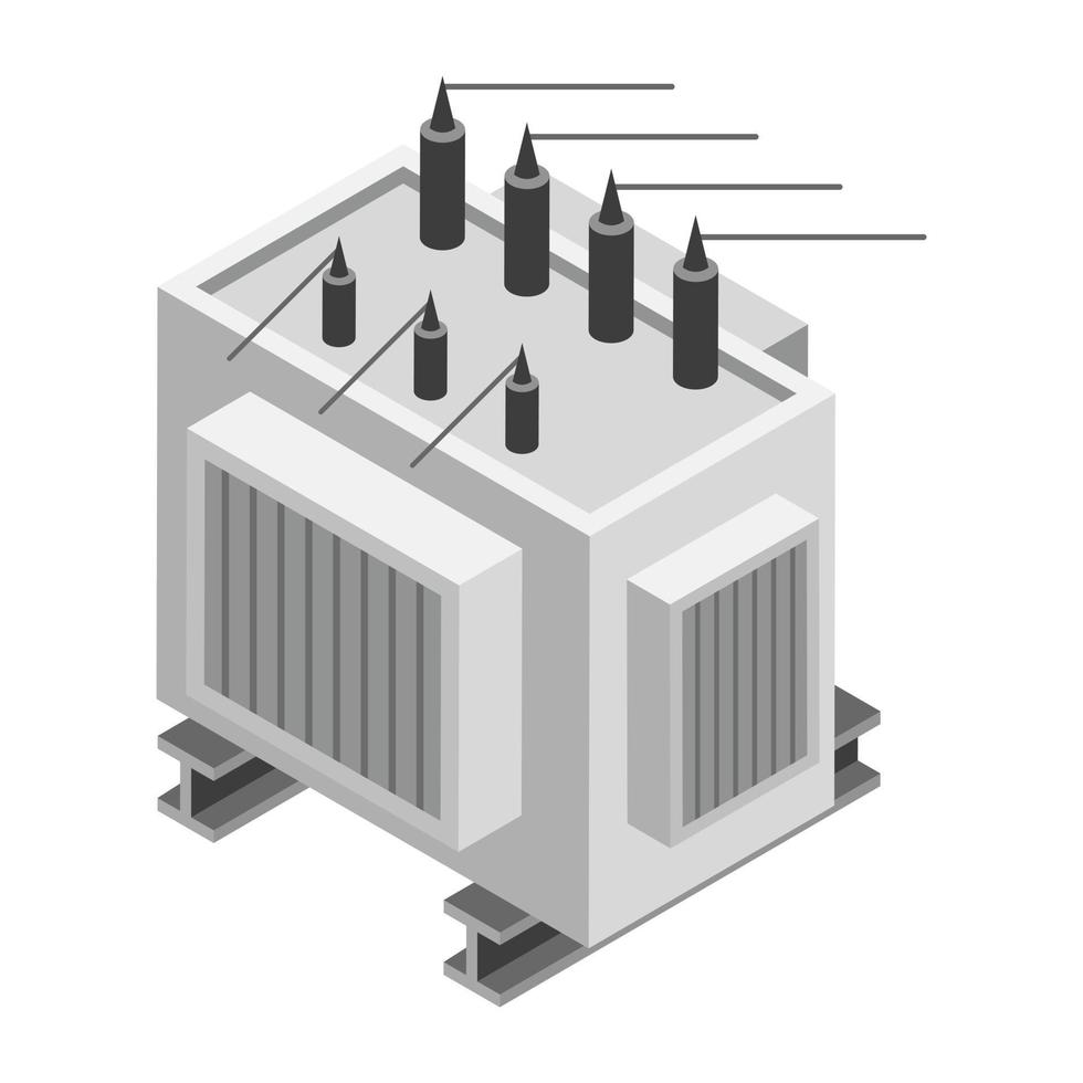 conceptos de transformadores eléctricos vector