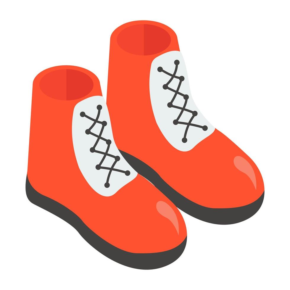 Ankle Shoes Concepts vector