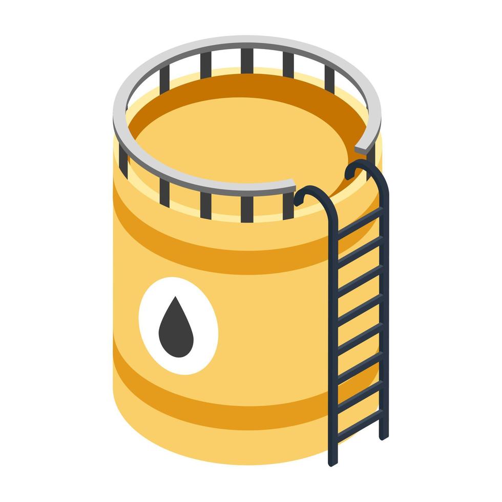 Water Storage Concepts vector