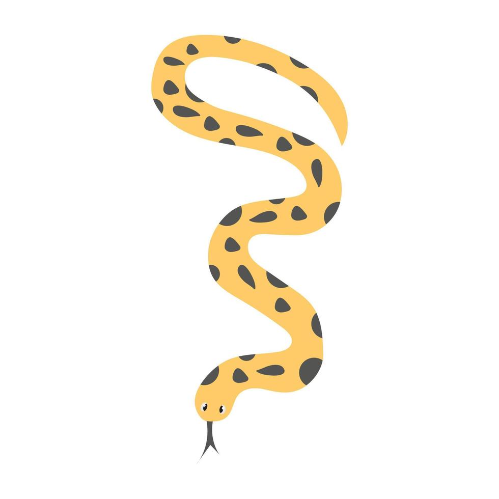 Trendy Sea Snake vector
