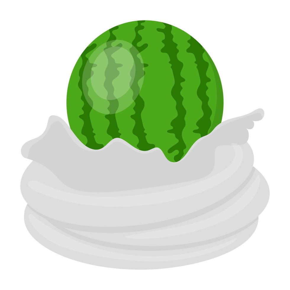 Watermelon Dip Concepts vector