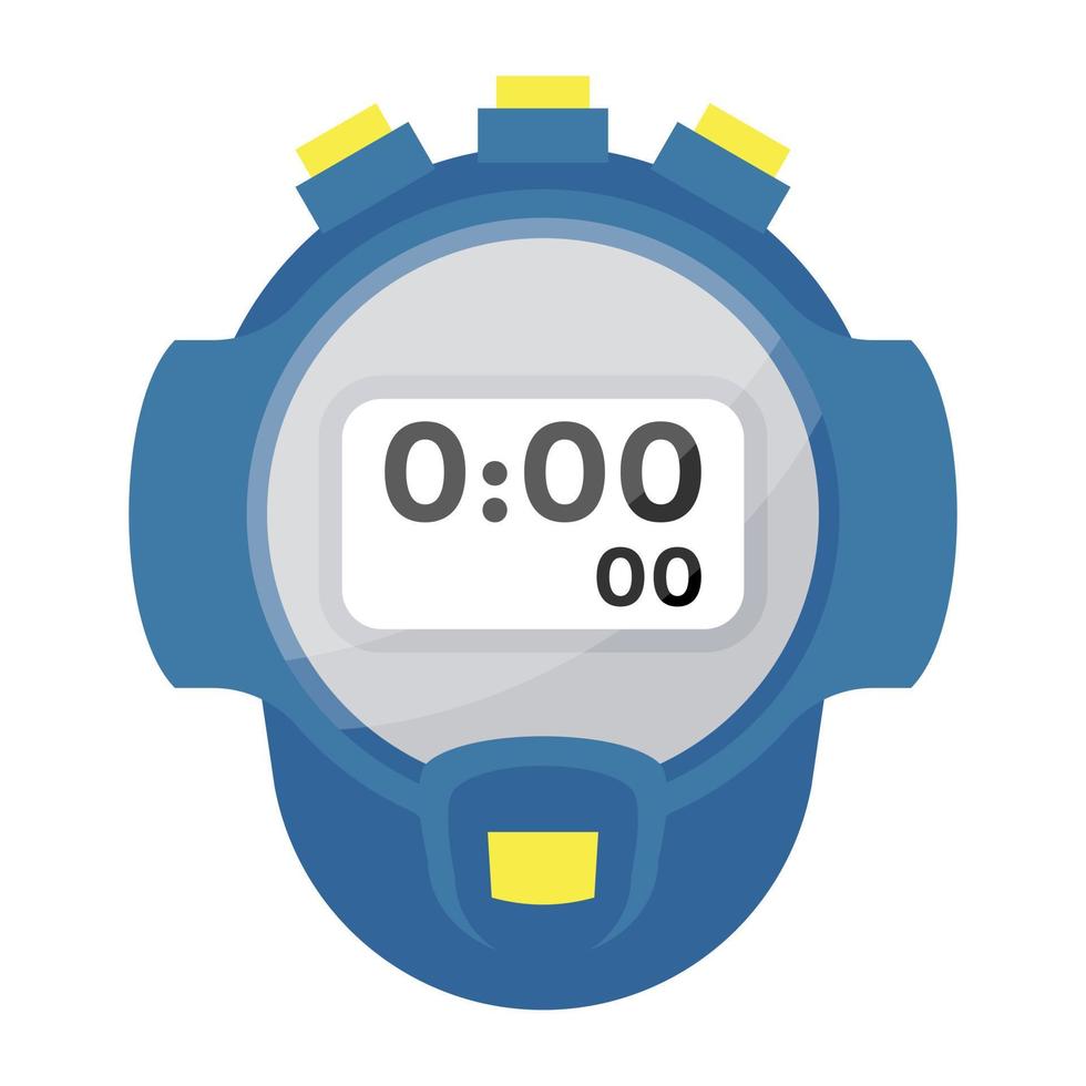 Trendy Stopwatch Concepts vector