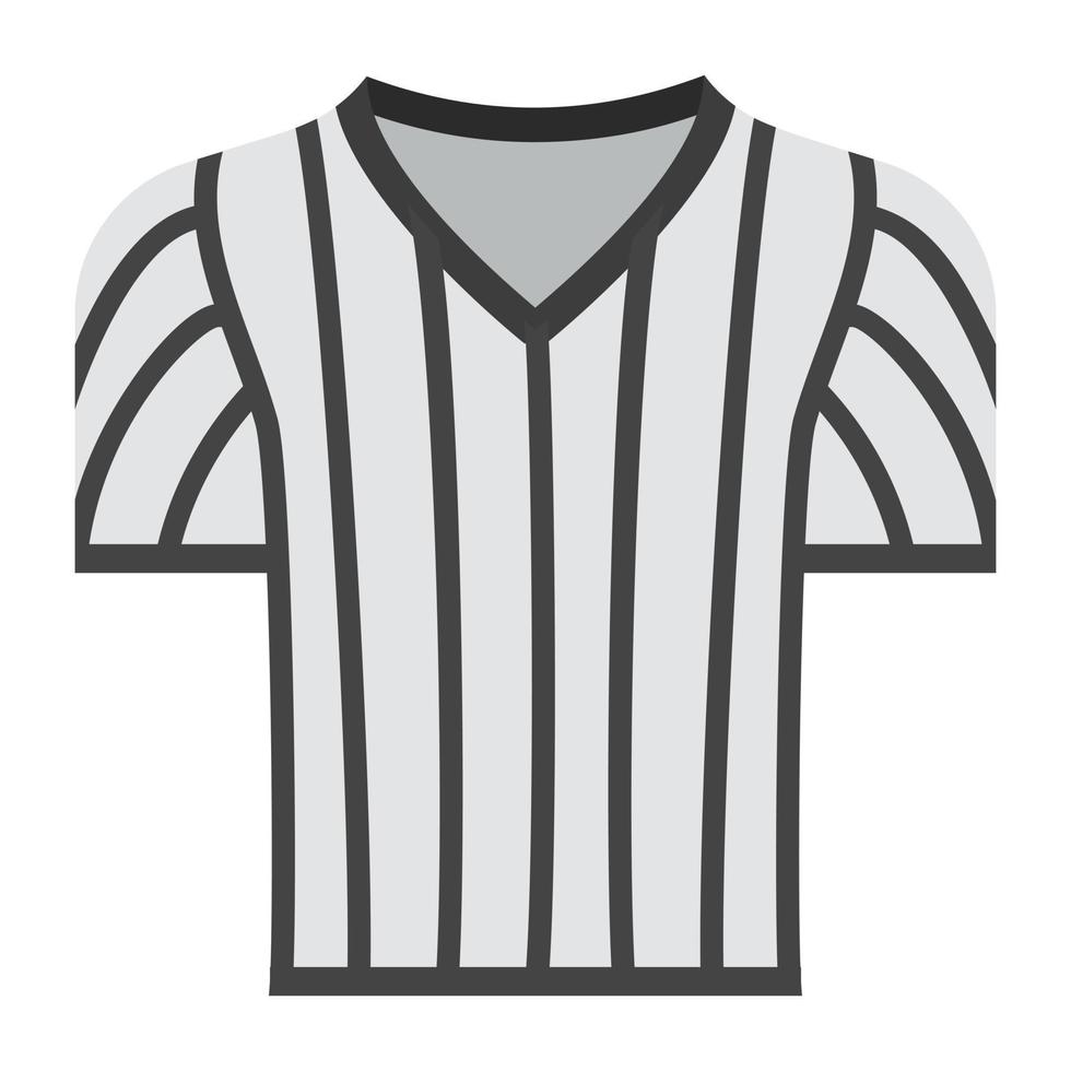 conceptos de camiseta de árbitro vector