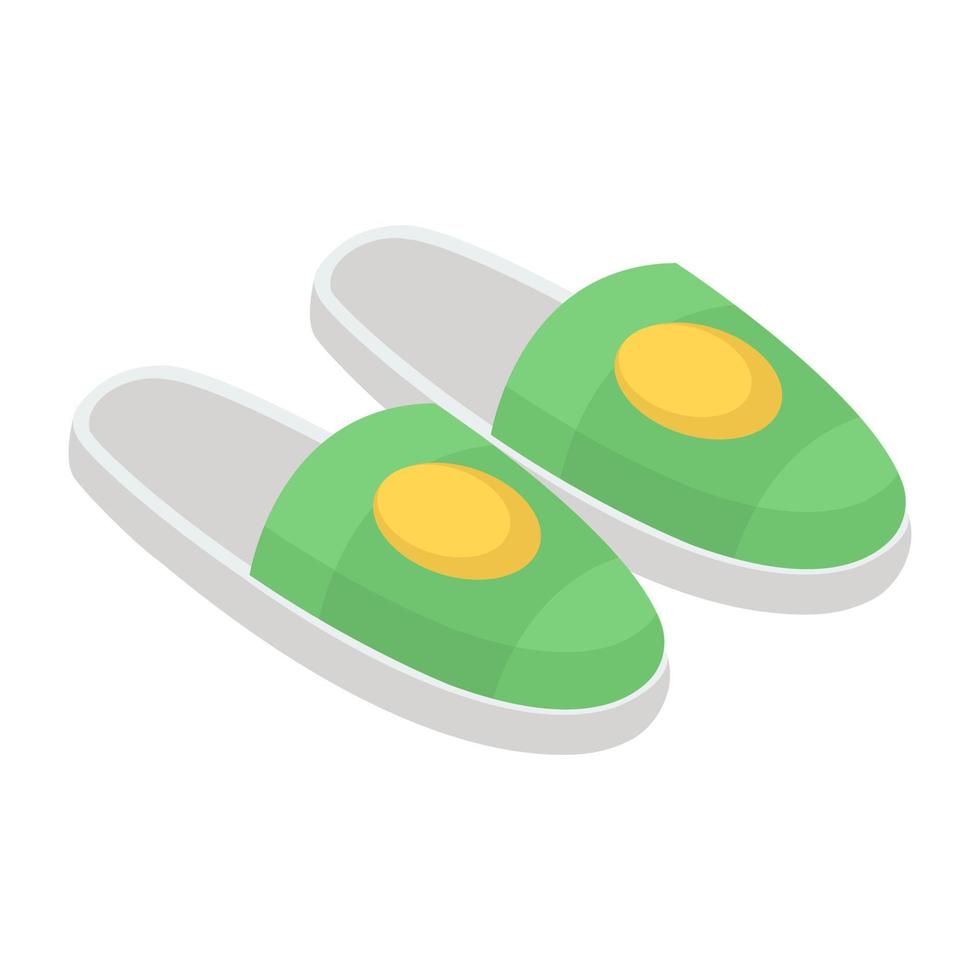 Home Slippers Concepts vector