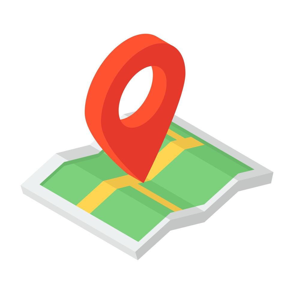Location Map Concepts vector