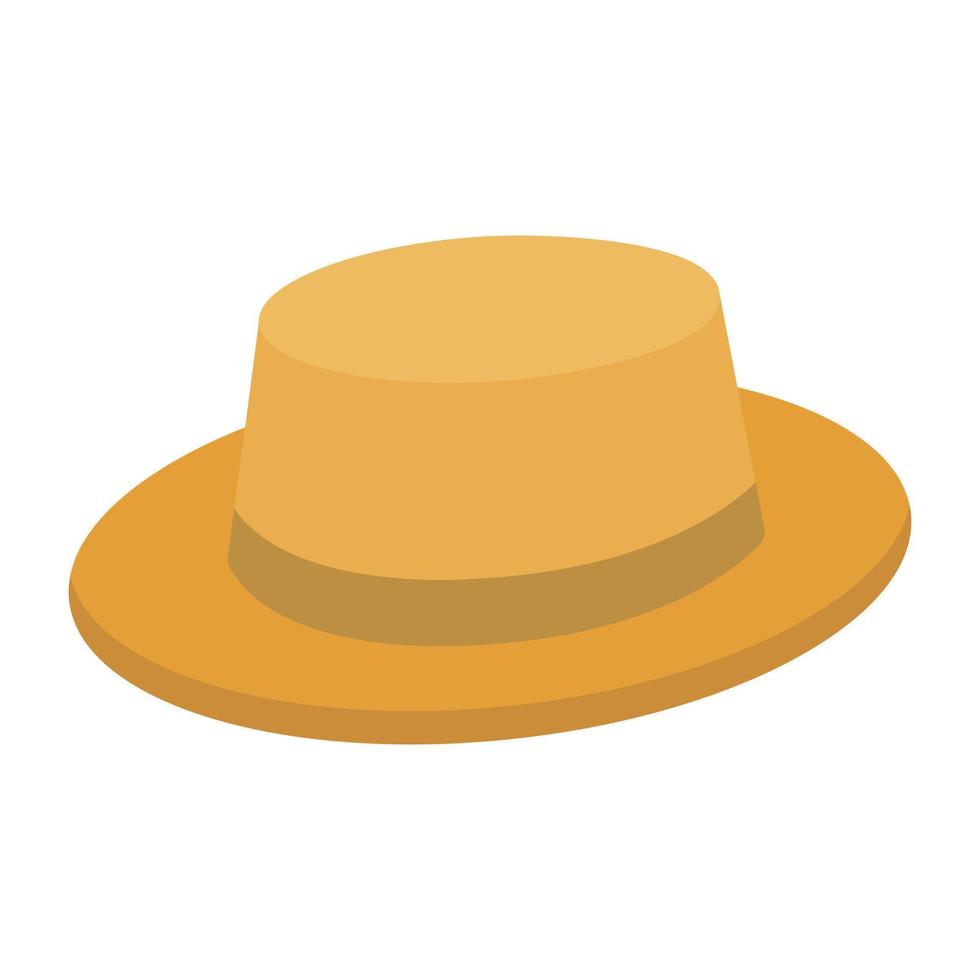 conceptos de sombrero de moda vector