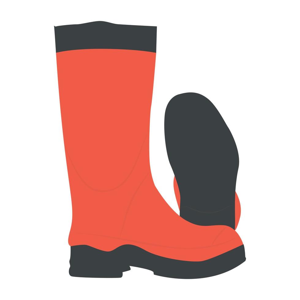 Gardener Boots Concepts vector