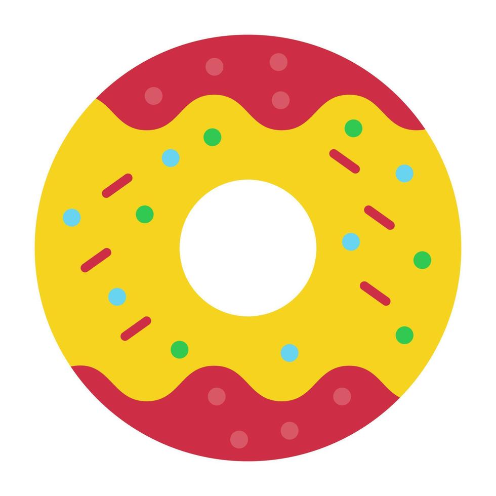 Trendy Donut Concepts vector