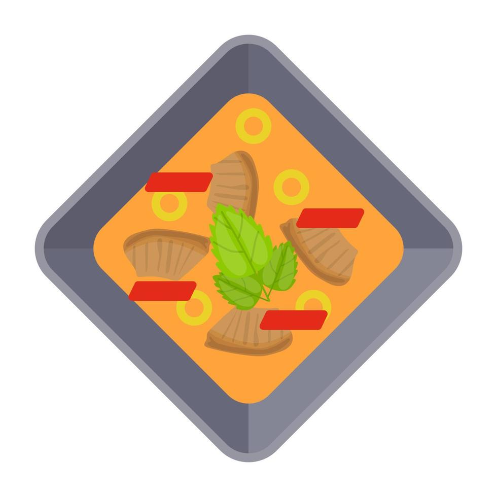 Meat Gravy Concepts vector