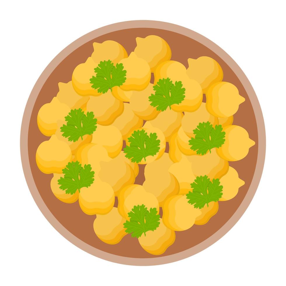 Fried Pops Concepts vector