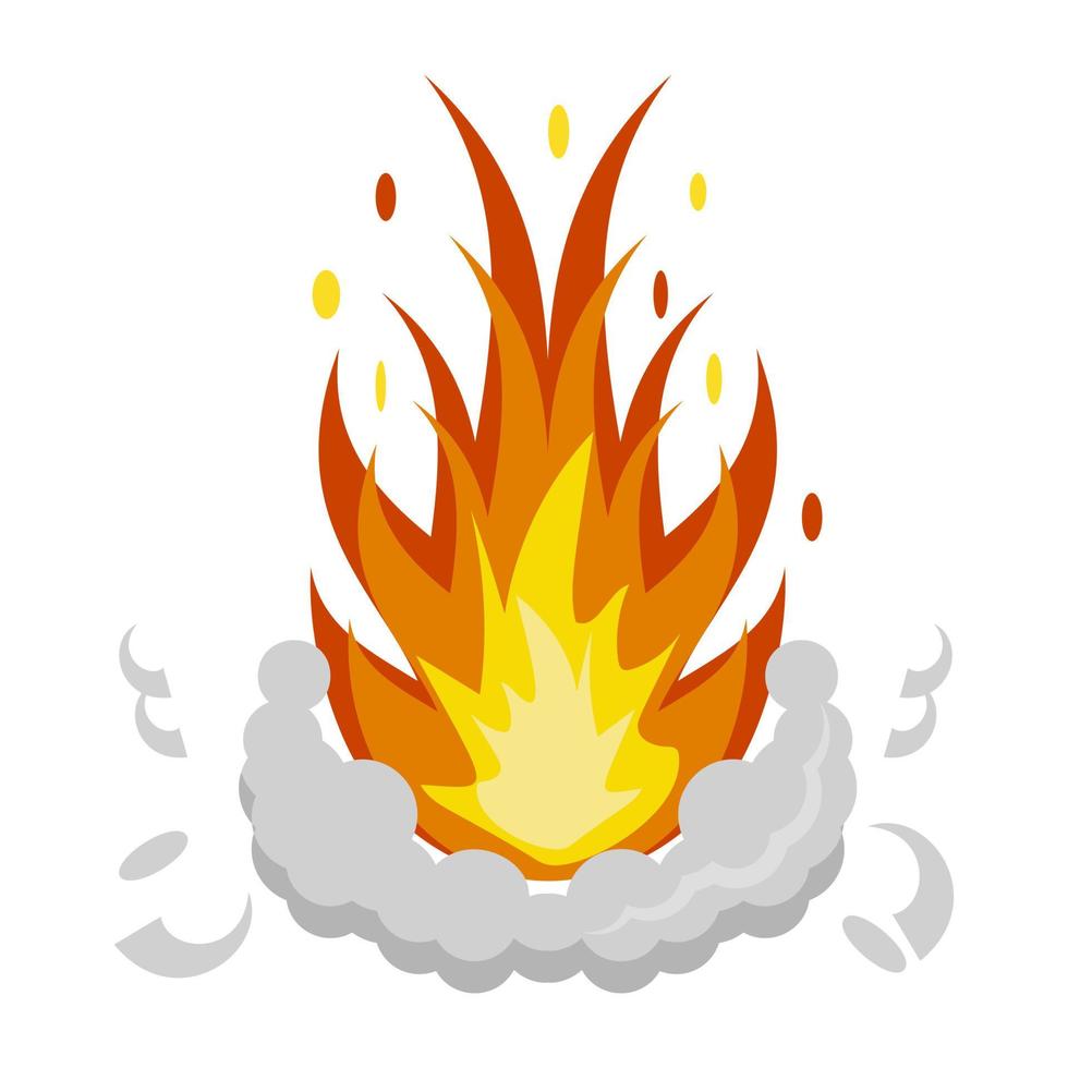 Fire Splash Concepts vector