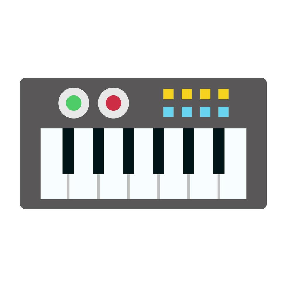 conceptos de piano de moda vector