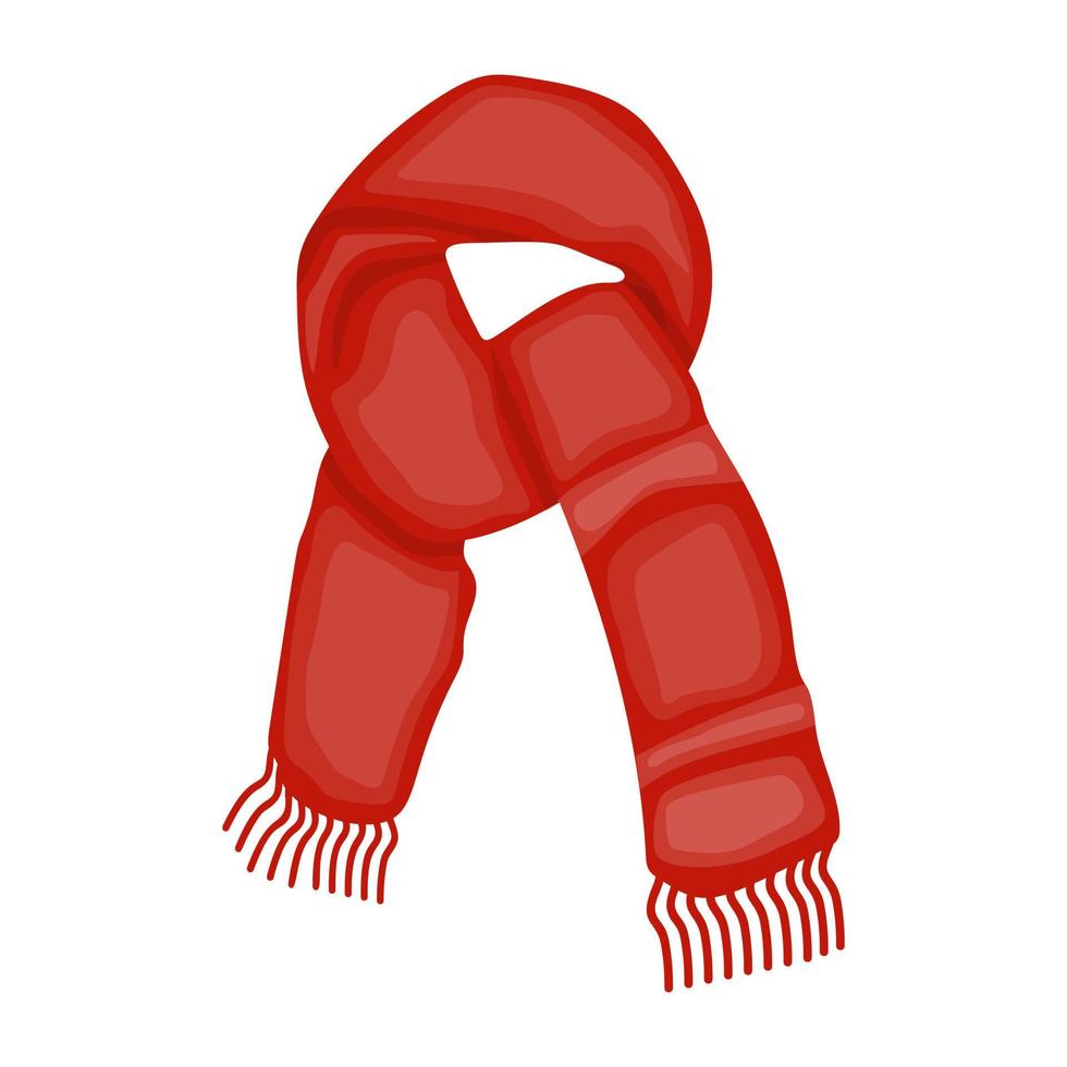 Front Knot Scarf vector
