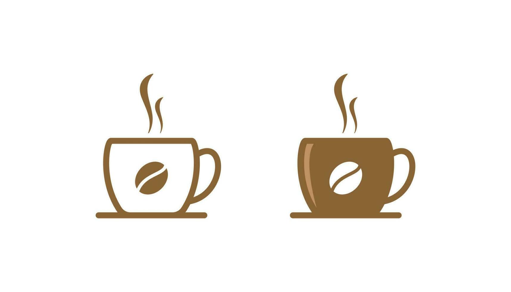 vector de icono de taza de café