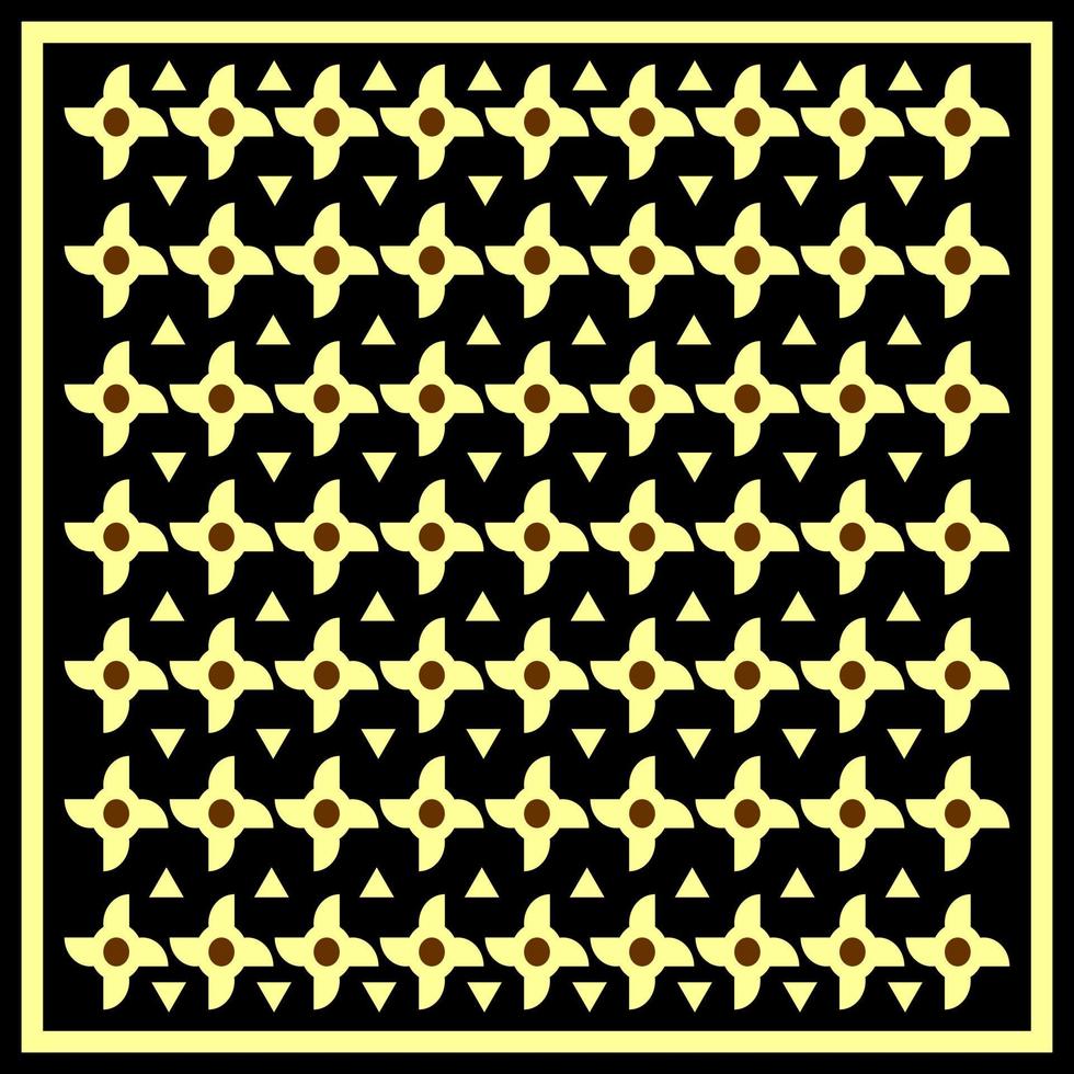 Abstract brown seamless pattern background vector