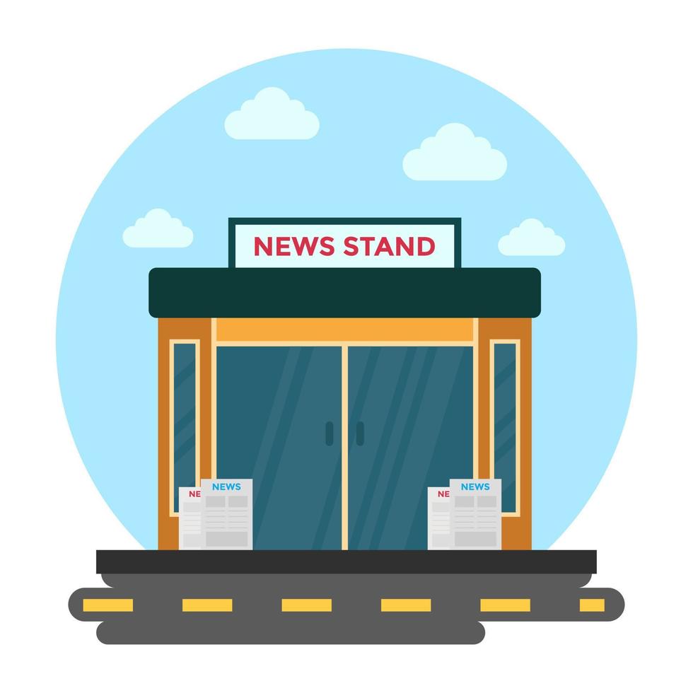 News Stand Concepts vector