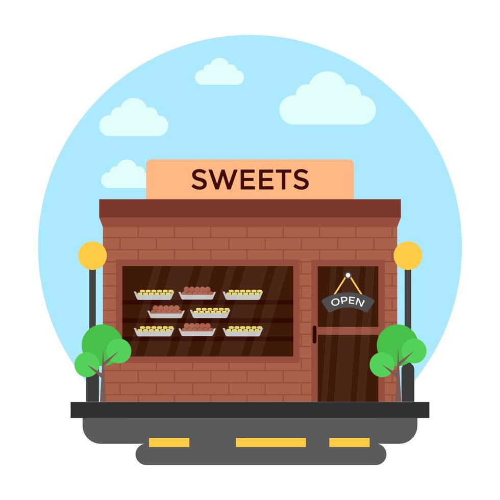 Sweet Shop Concepts vector