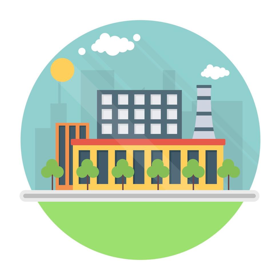 Eco Manufacturing Concepts vector