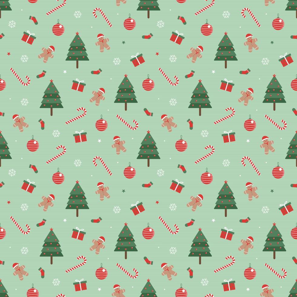 Christmas Seamless Pattern vector