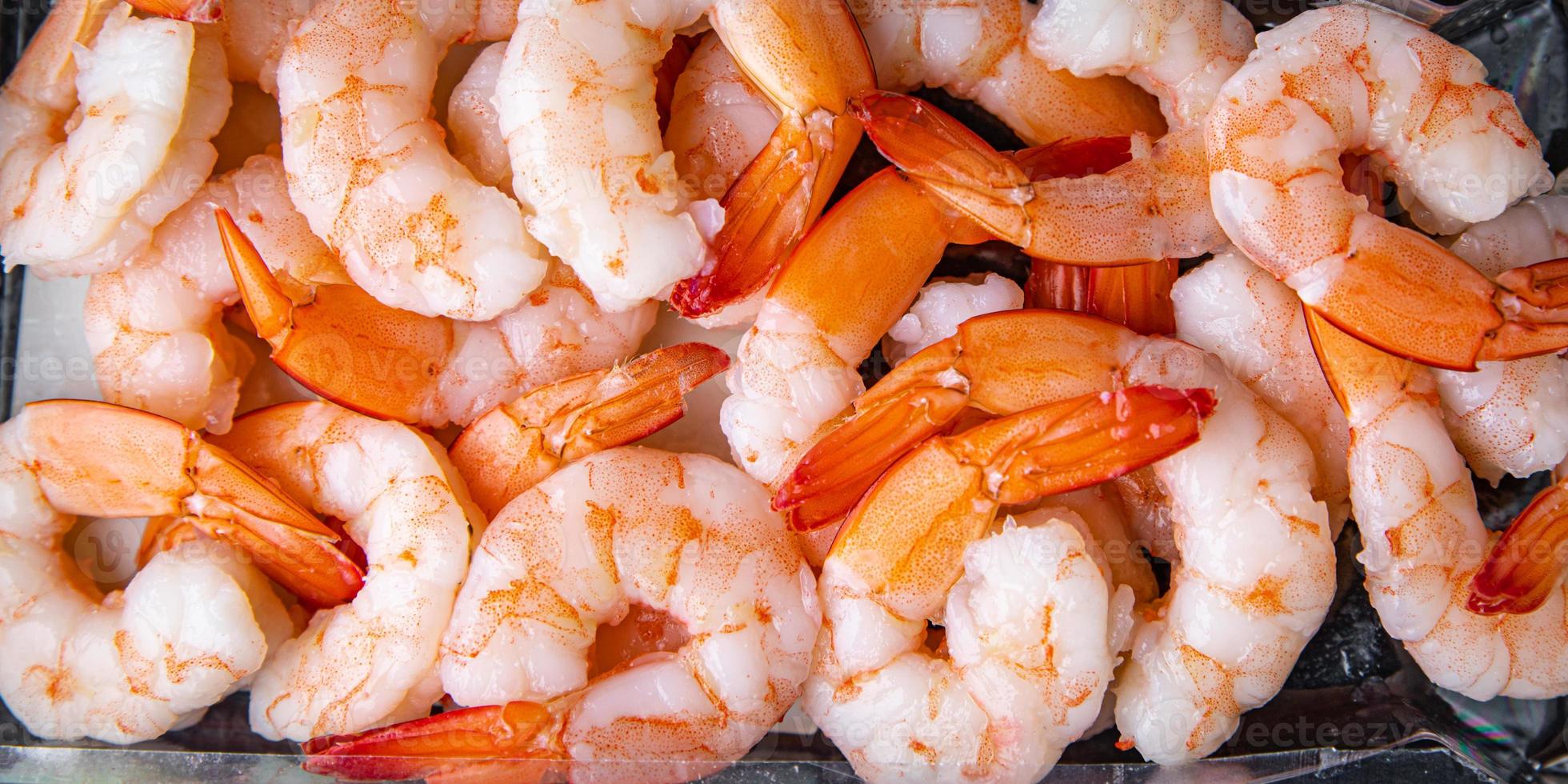 gambas gambas hervidas marisco comida dieta pescetarian foto