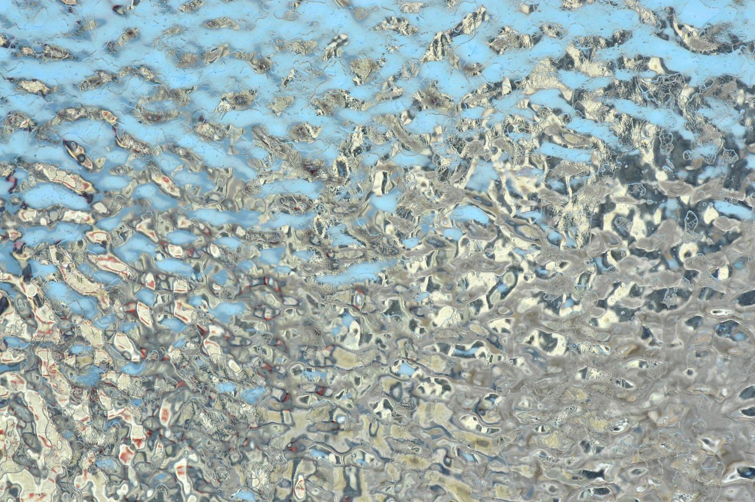 Abstract photo background. Iced window glass. Ice texture. Frozen icy texture, macro view, soft focus. Frost and very cold winter day