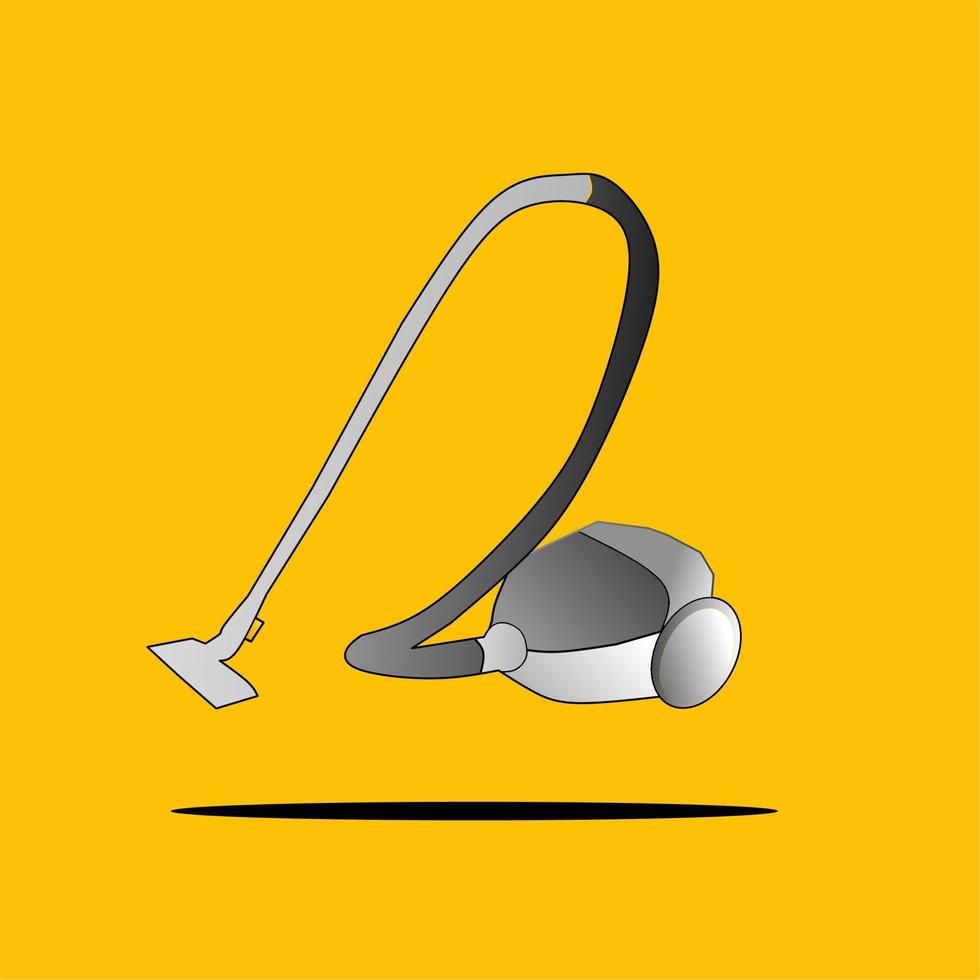 a drawing illustration of a vacuum cleaner vector