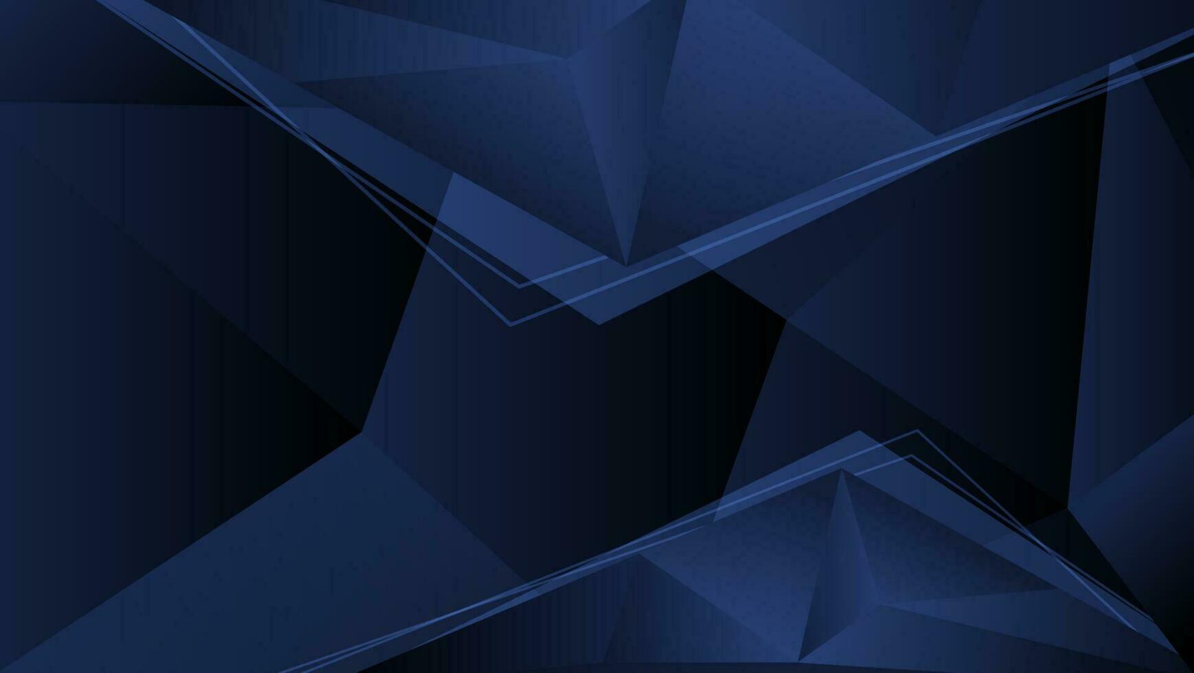 abstract geometric background in dark blue vector