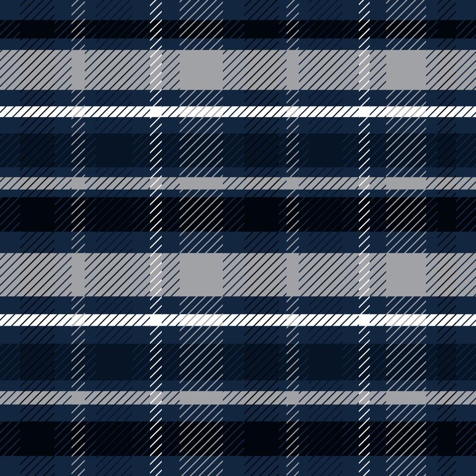 dark blue Christmas plaid design vector