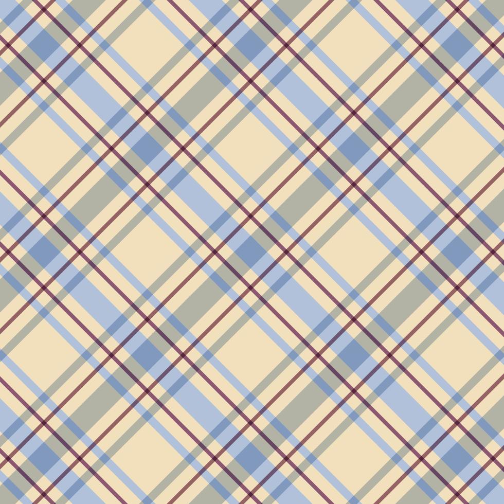 Abstract plaid background with vintage colours vector