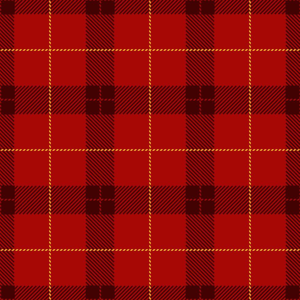 Seamless Buffalo Plaid New Year Background vector