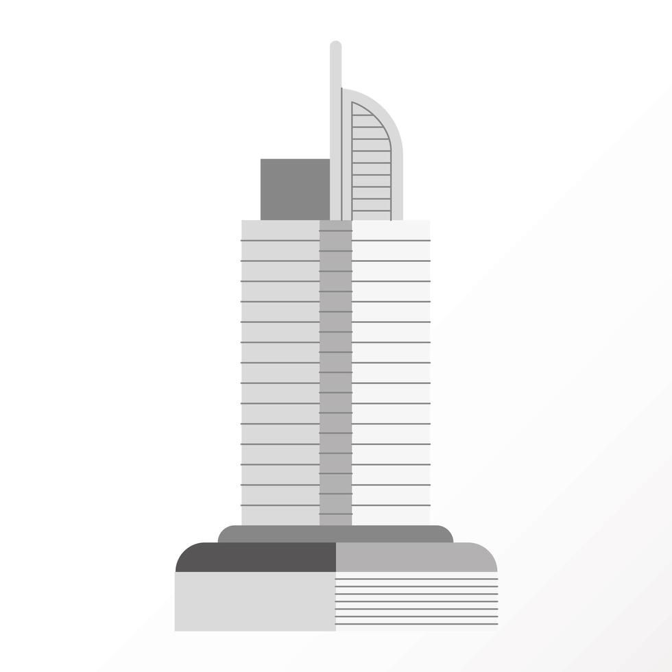 Rose Rayhaan UAE building vector