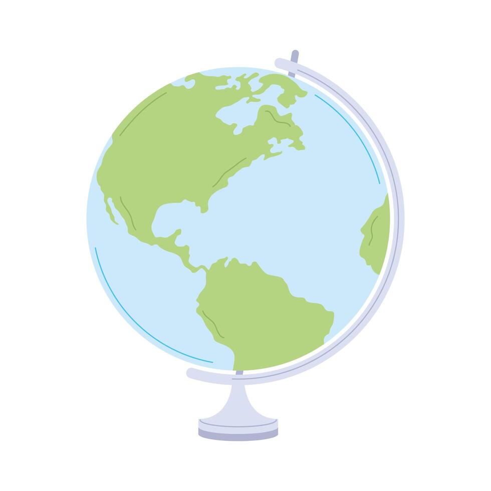 great earth globe vector