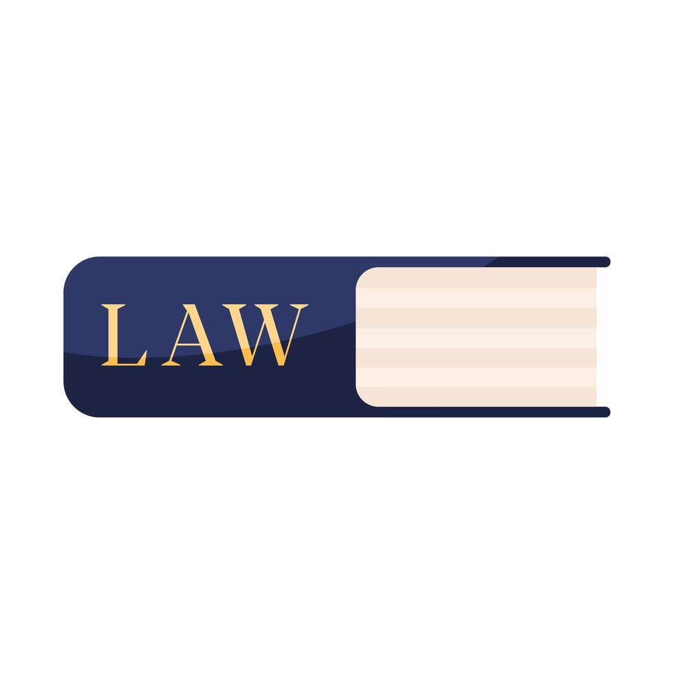 law book closed vector