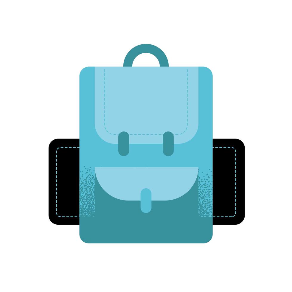 travel bag icon vector