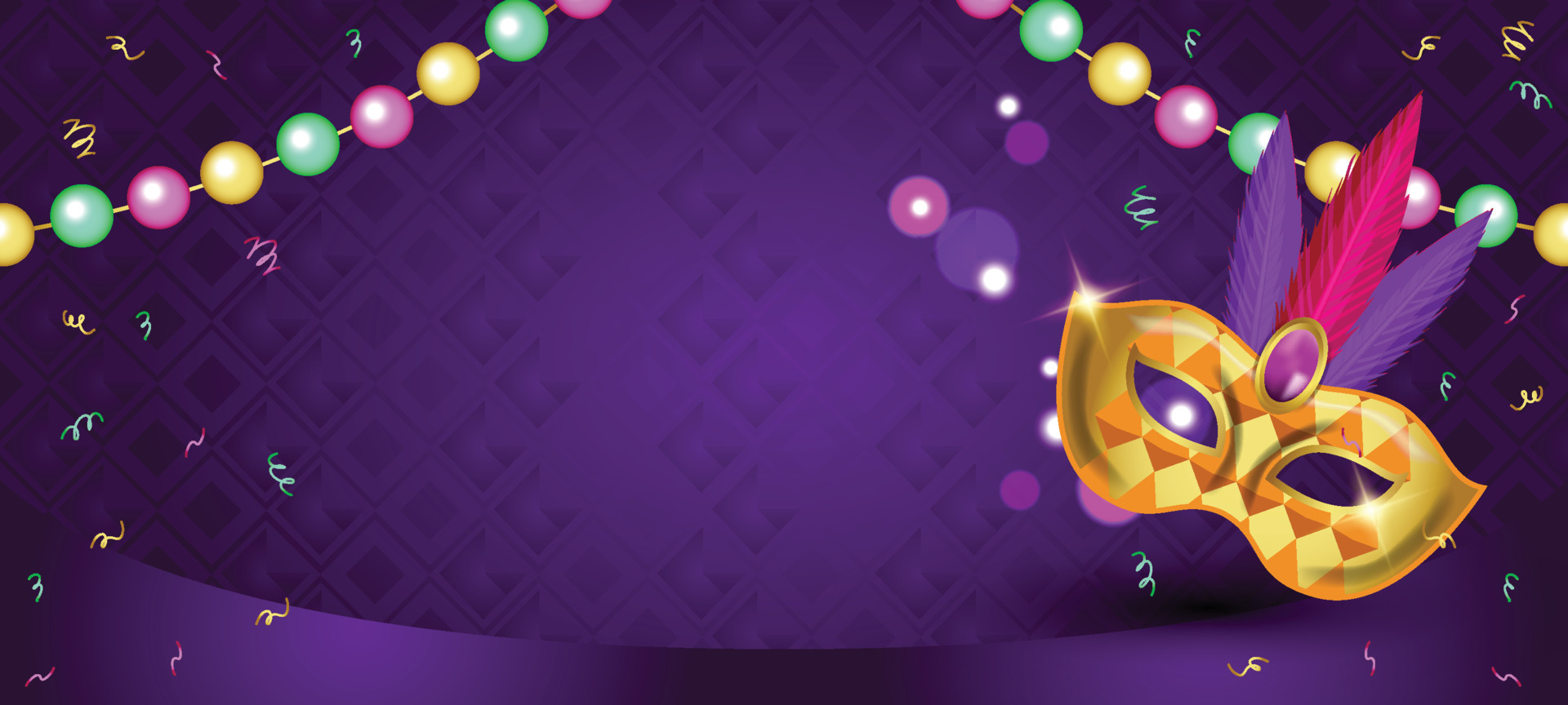 mardi gras theme background