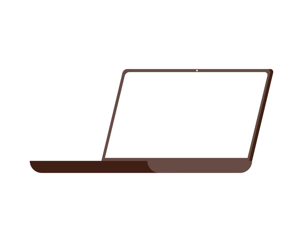 laptop computer portable vector