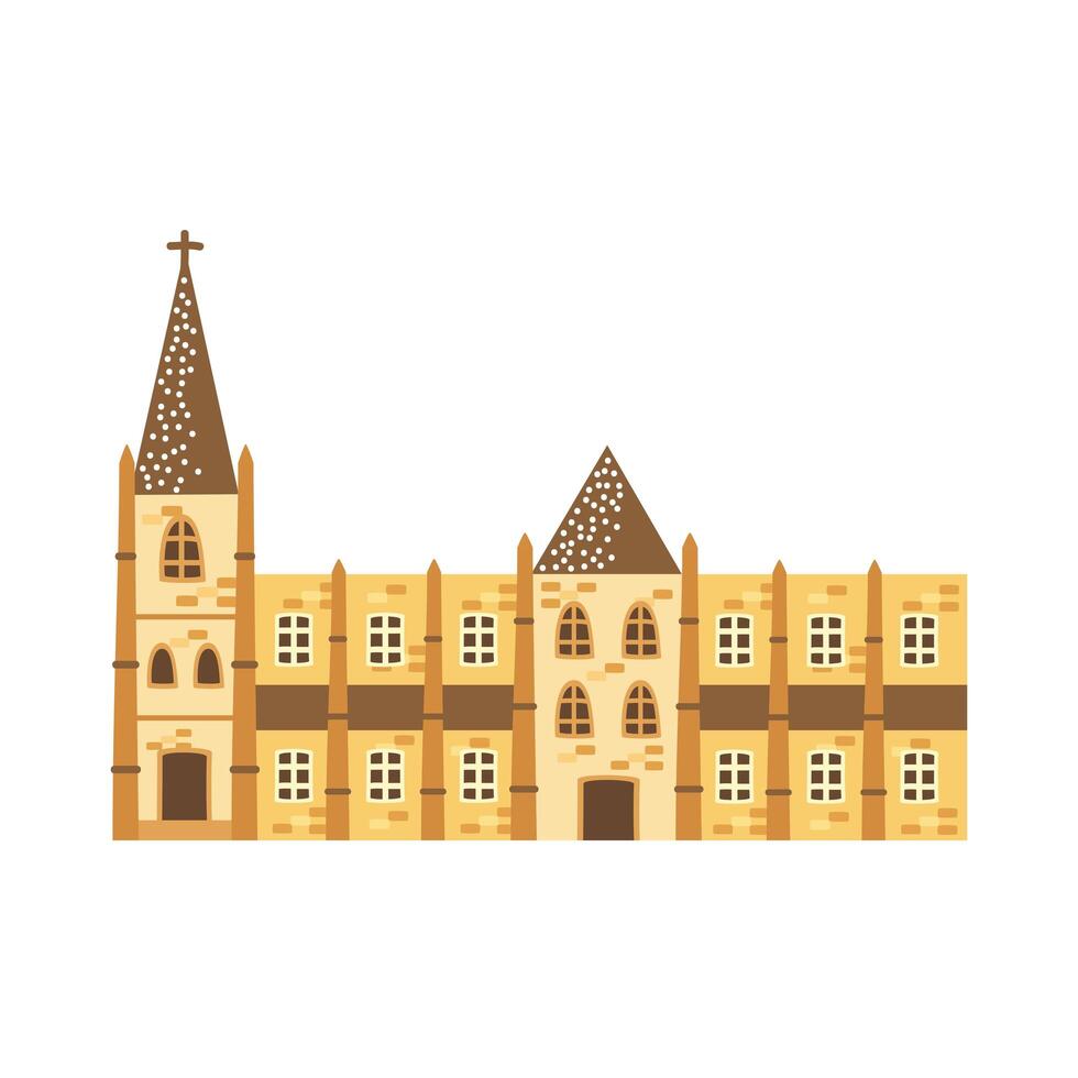 st Patricks cathedral building vector