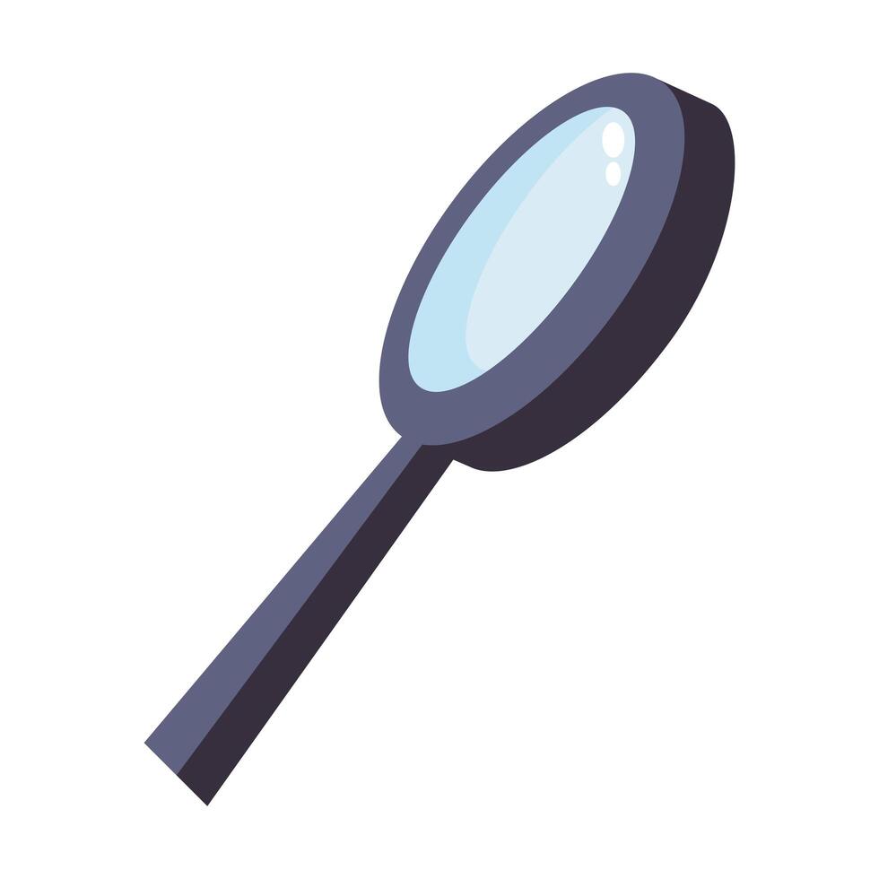 Search loupe icon vector