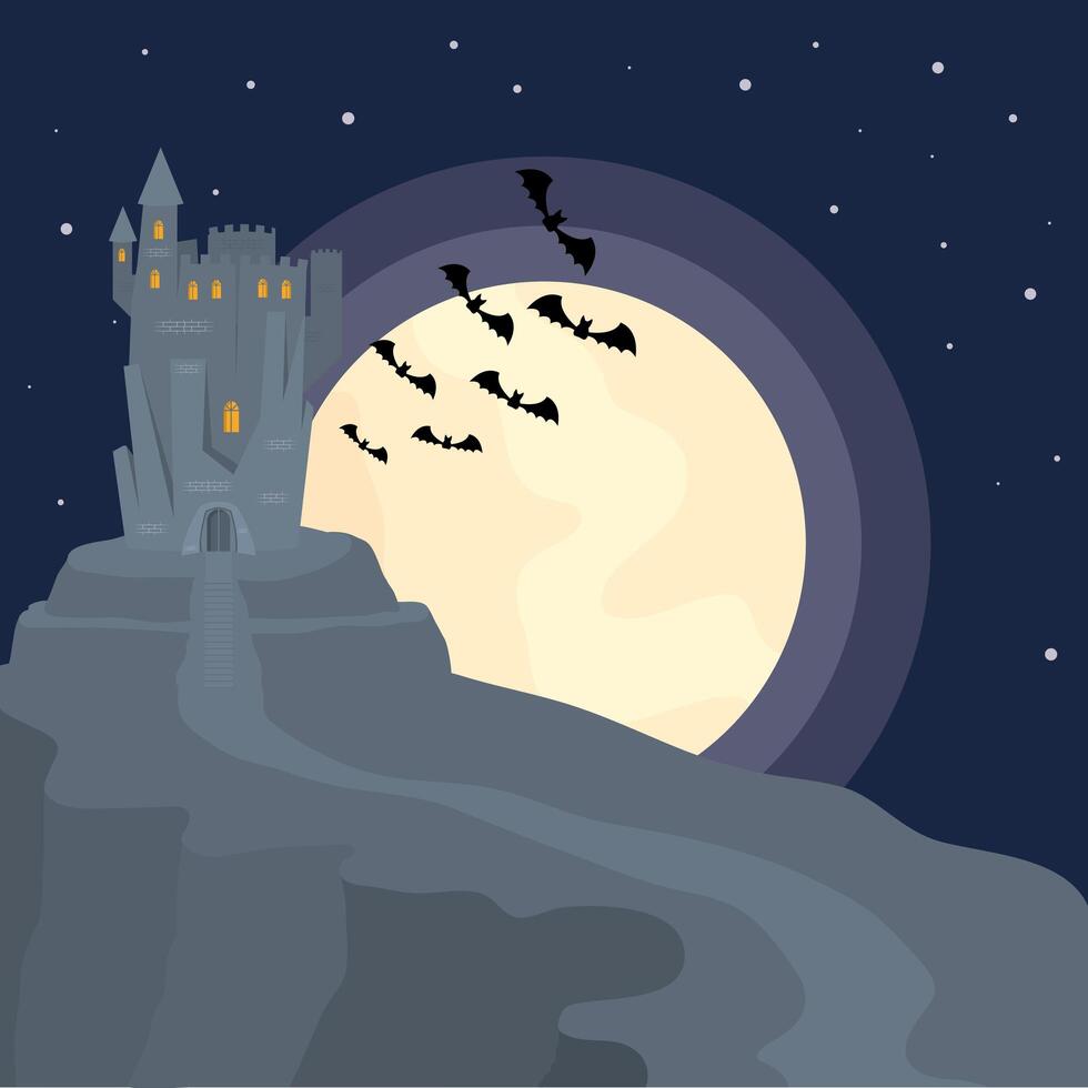 trick or treat   happy halloween party vector