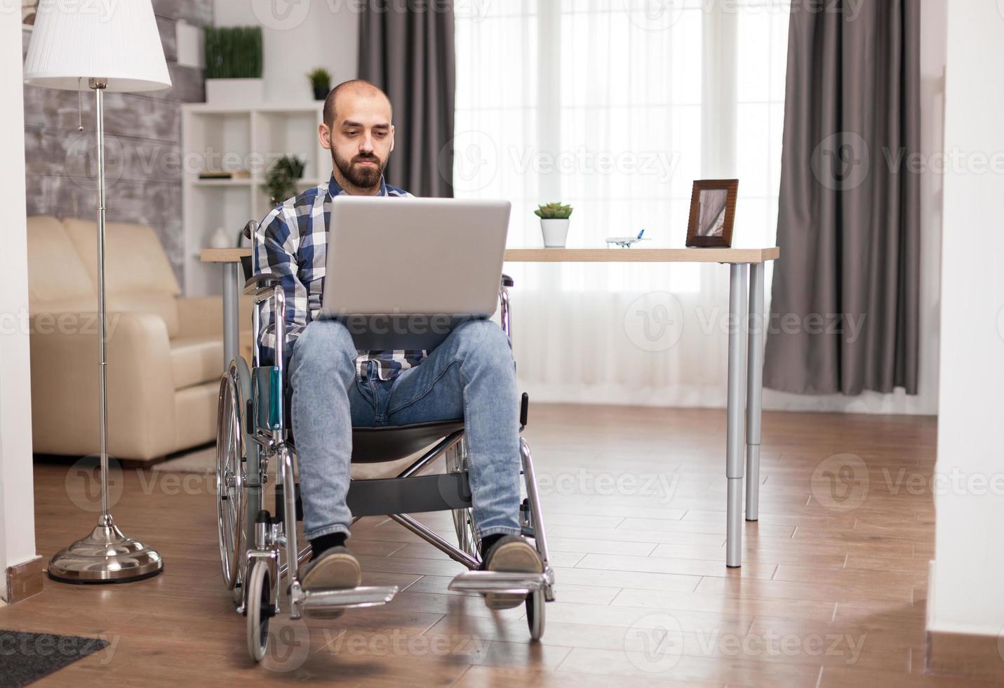 Freelancer with disability photo