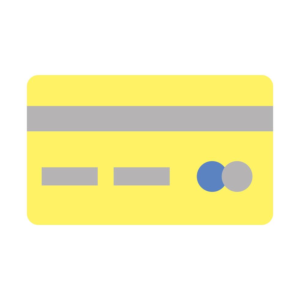 credit card money isolated icon vector