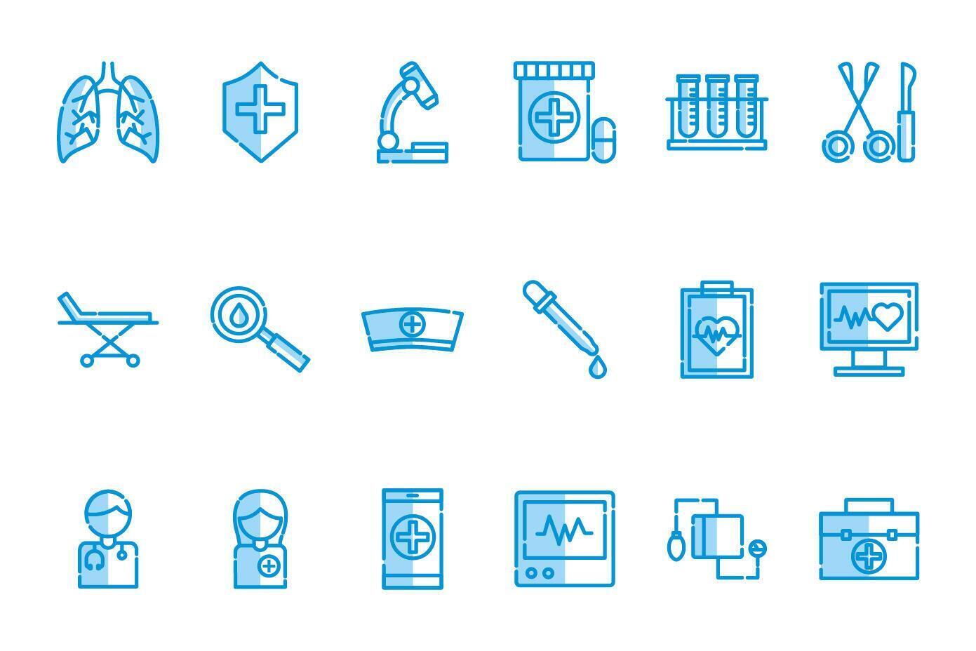 Isolated medical icon set vector design