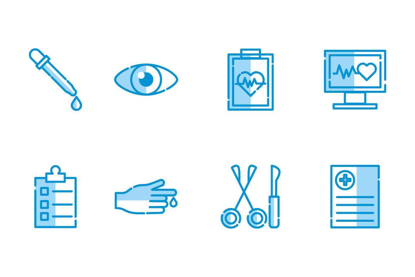 Isolated medical icon set vector design