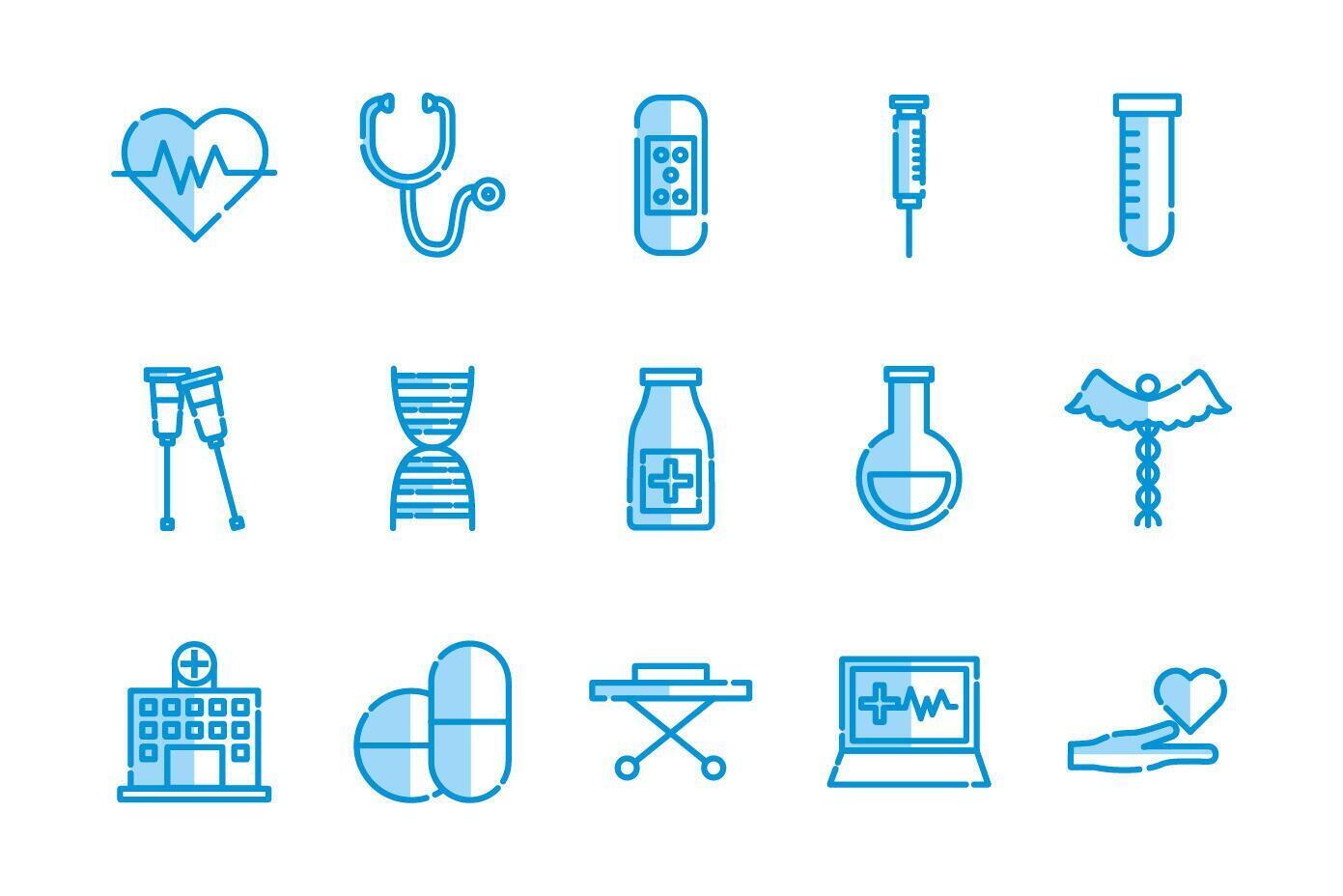Isolated medical icon set vector design