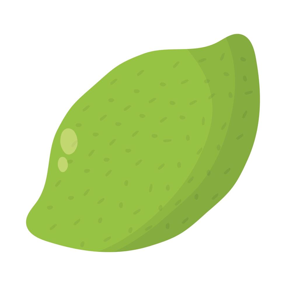 icono de fruta cítrica de limón fresco vector