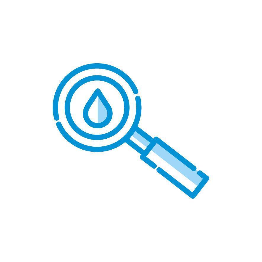 Isolated medical lupe icon vector design