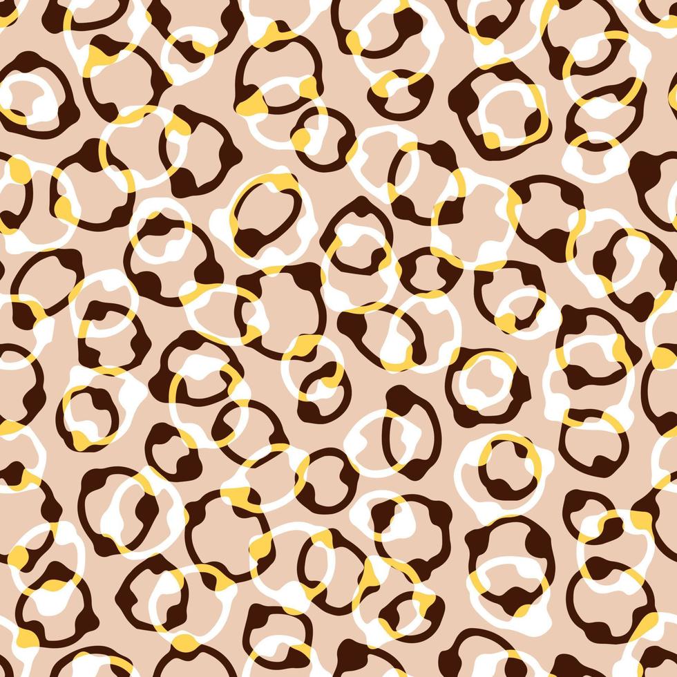 Seamless pattern abstract circles rings with dots. Modern print design for fabrics, textiles, wallpapers, packaging and more. Vector. vector